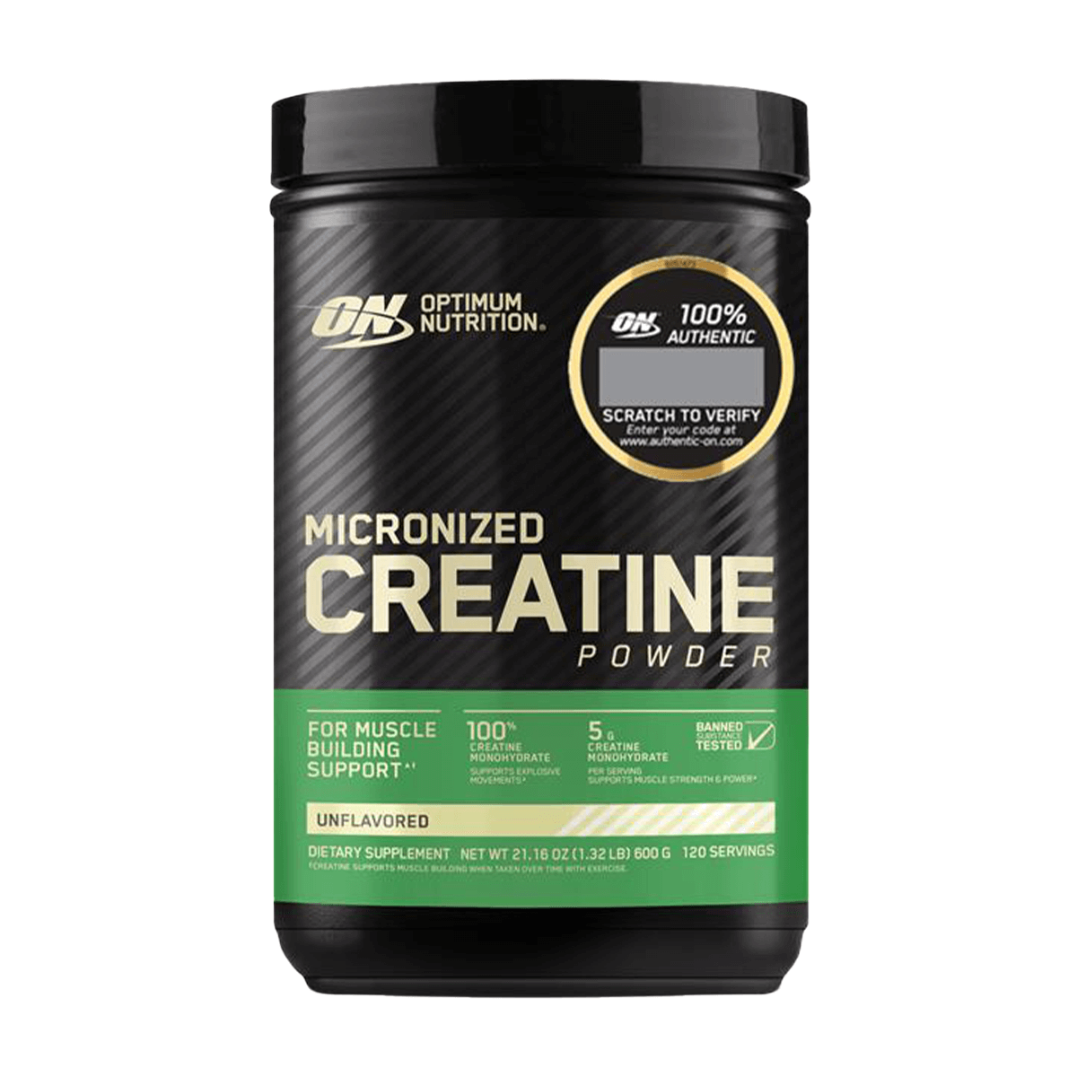 CREATINE MICRONIZED POWDER 600 GR. - OPTIMUN NUTRITION
