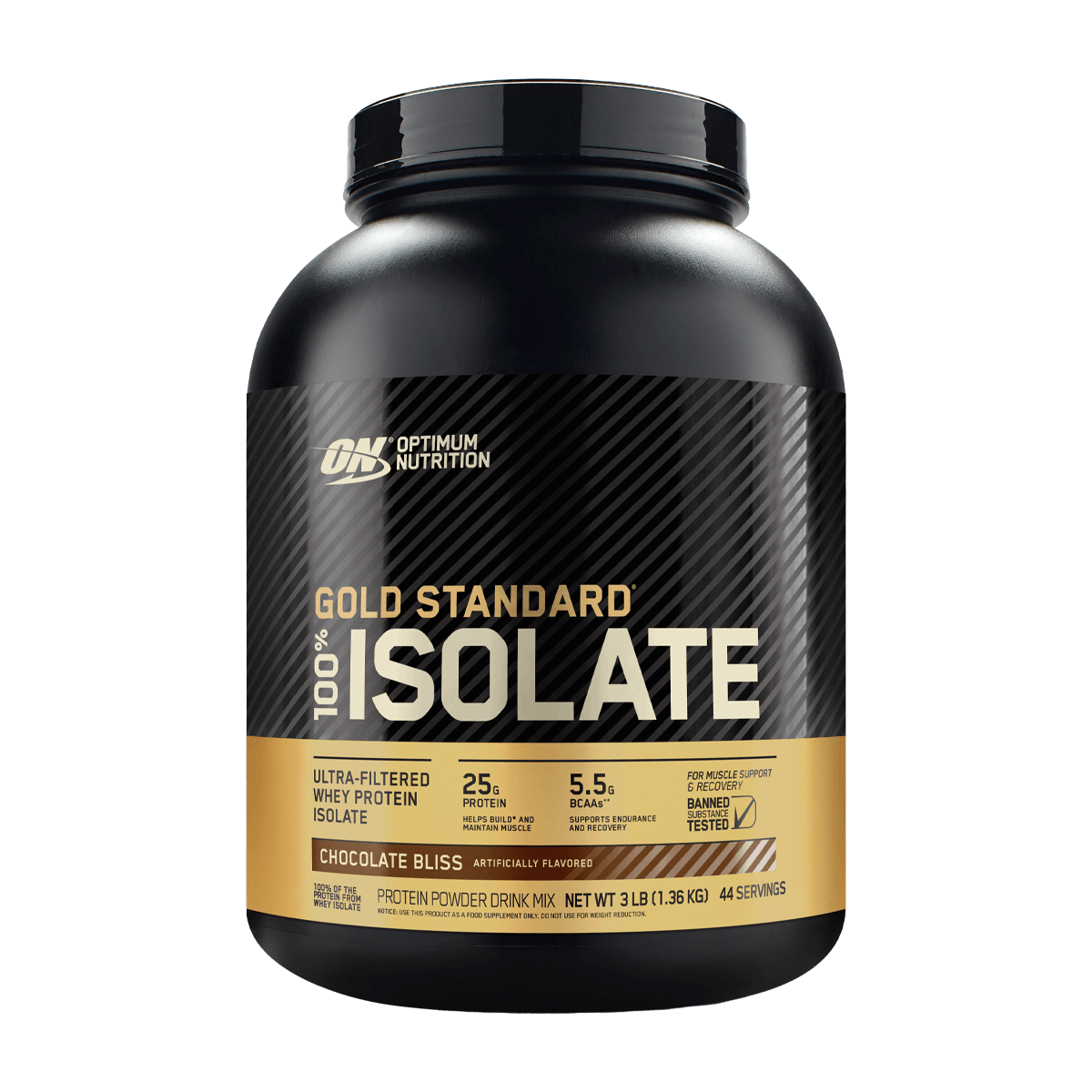 Isolate Gold Standard, Optimum Nutrition Isolate Protein 2.91 Lb