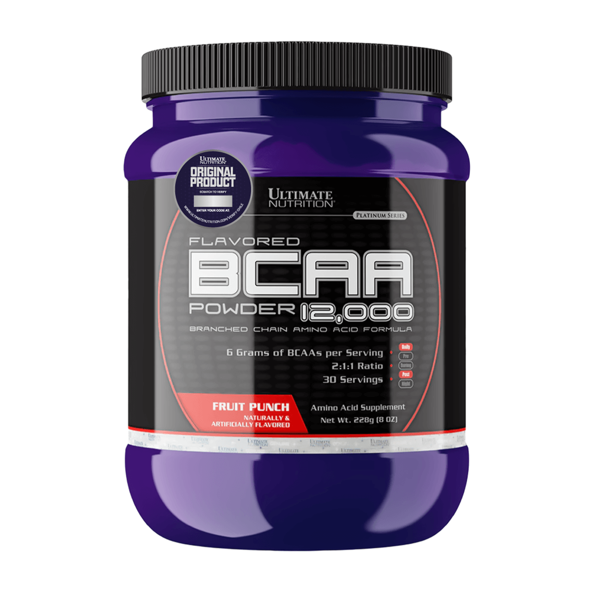 BCAA Polvo, Aminoácidos (228 gr) - Original