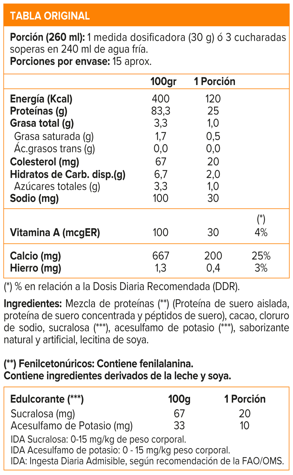 ProStar, Ultimate Nutrition Whey Protein 1 Lb