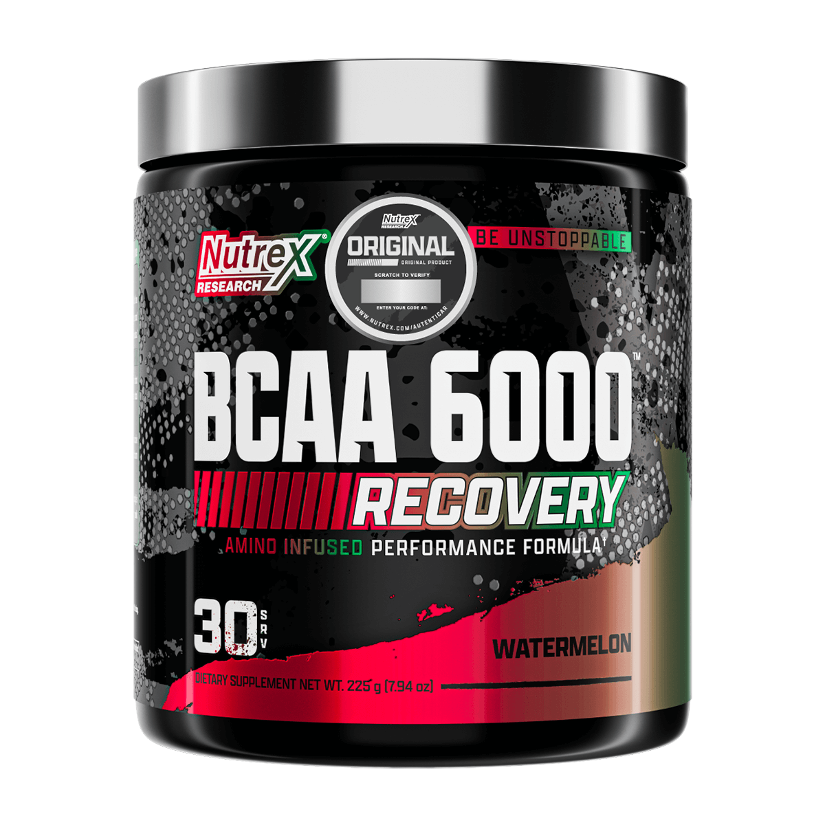 BCAA 6000, Aminoácidos (255 gr) - Original