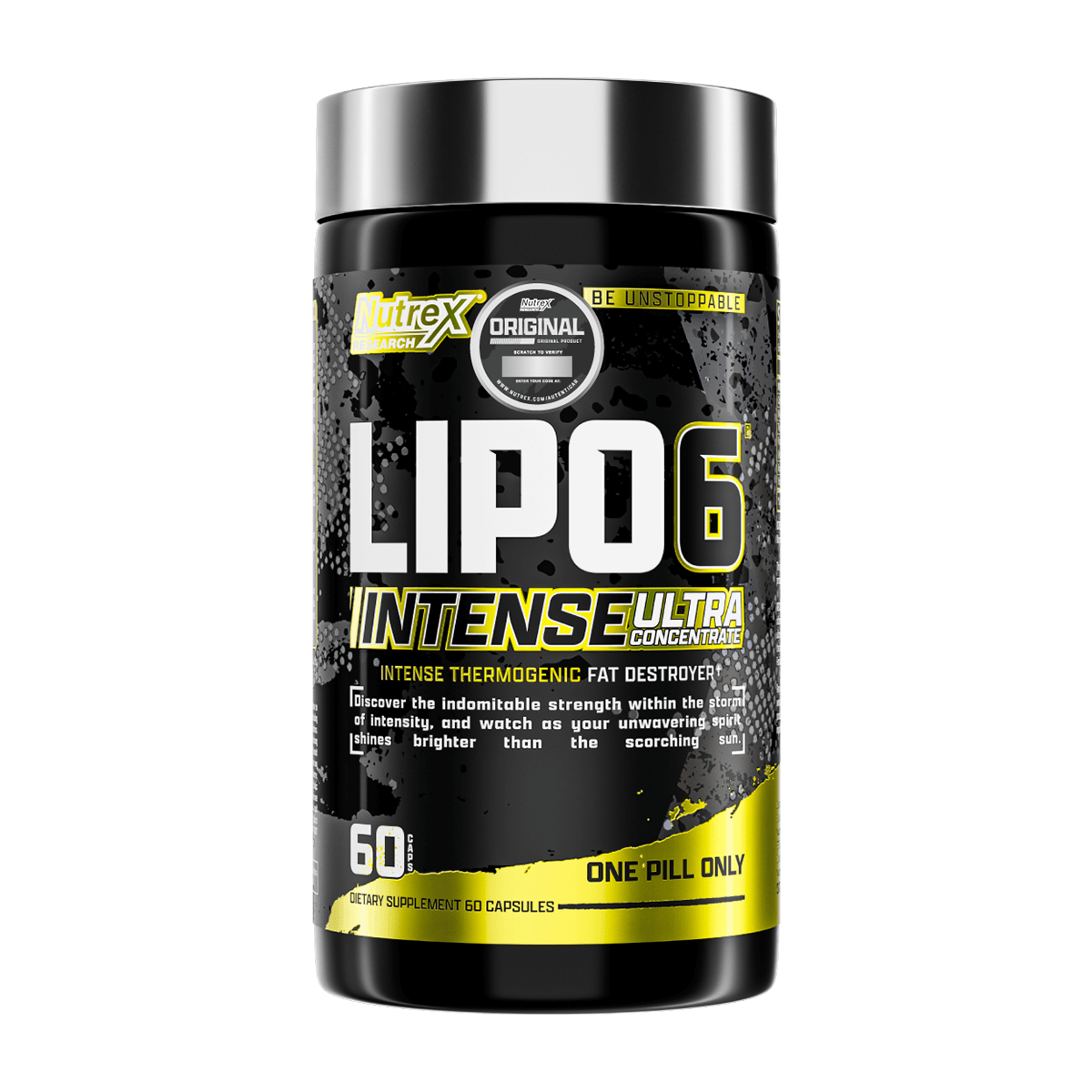 LIPO 6 INTENSE ULTRA CONCENTRATE 60 CAPSULES, NUTREX