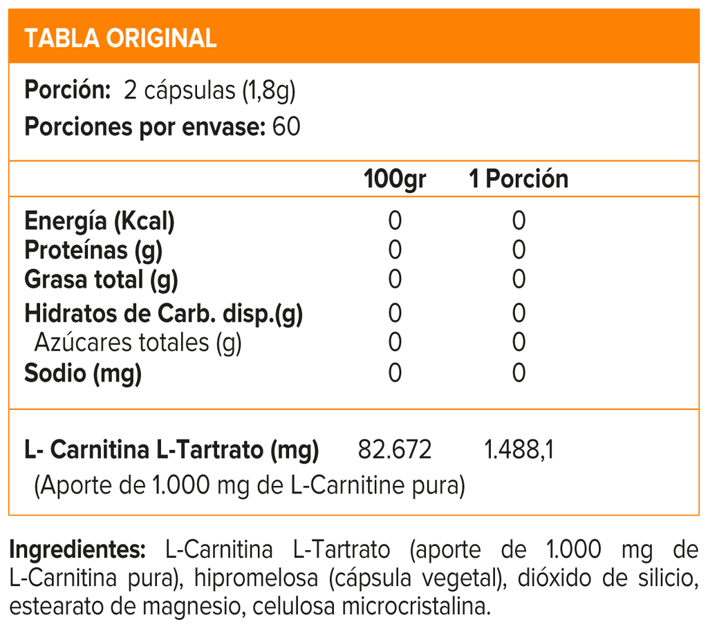Lipo 6 Carnitine (120 caps)
