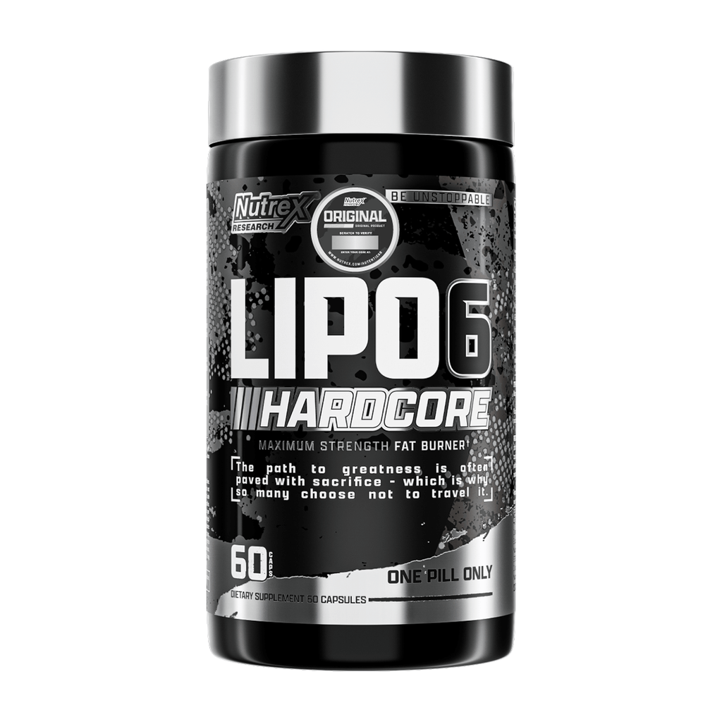 LIPO 6 HARDCORE 60 CAPSULES, NUTREX
