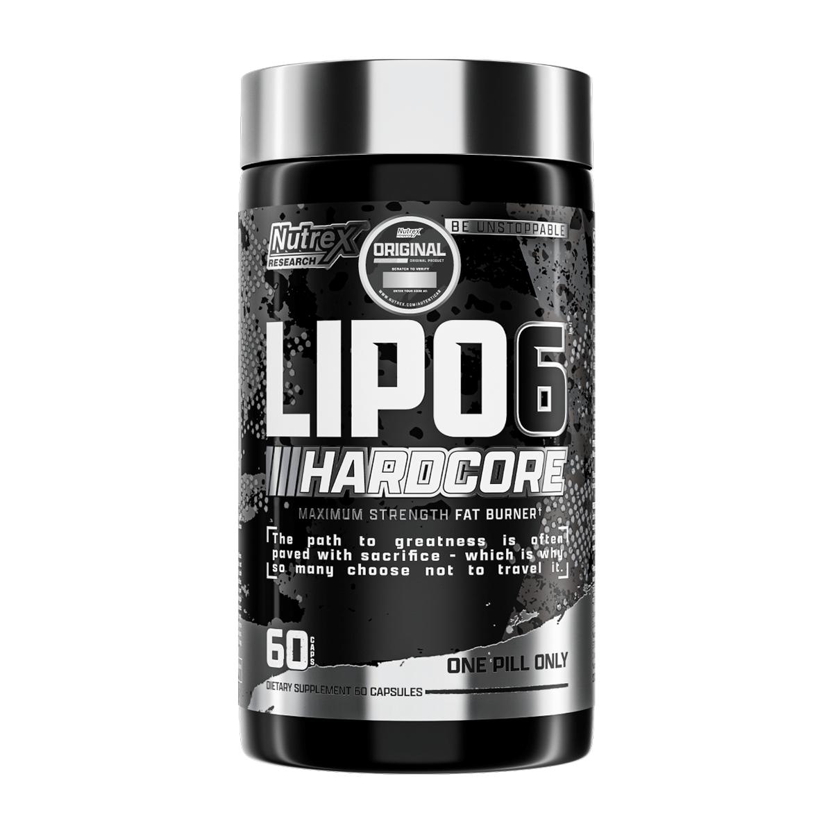 LIPO 6 HARDCORE 60 CAPSULES, NUTREX