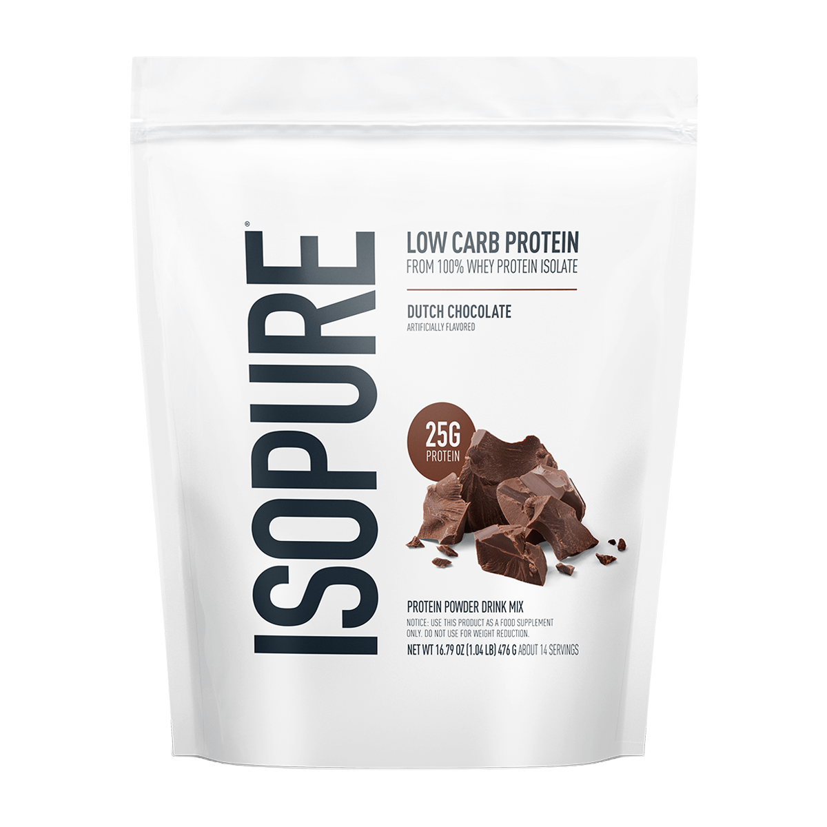 ISOPURE LOW CARB PROTEIN 1 LB CHOCOLATE