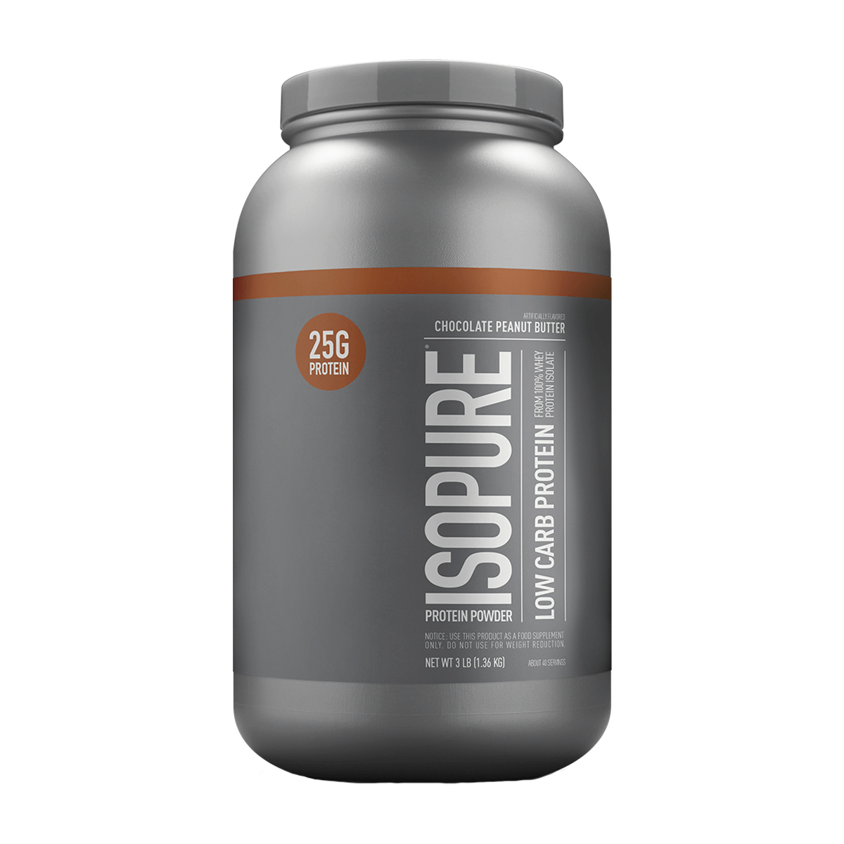PROTEIN LOW CARB  3 LB, ISOPURE