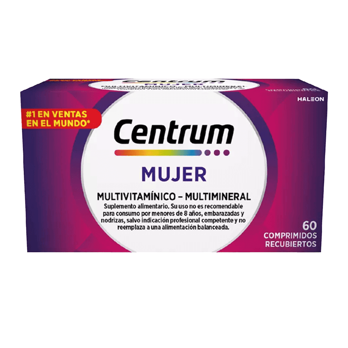 Centrum Mujer 60 Comprimidos Recubiertos