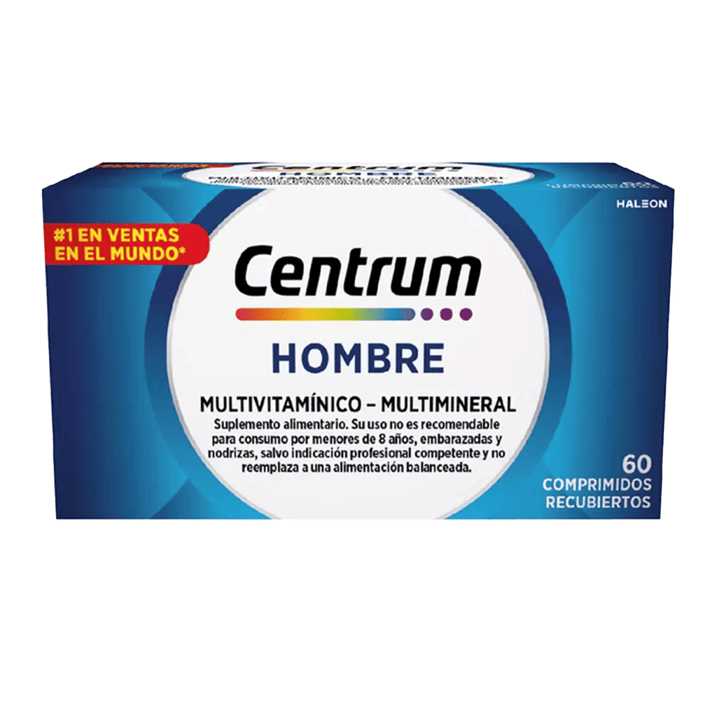 Centrum Hombre 60 Comprimidos Recubiertos
