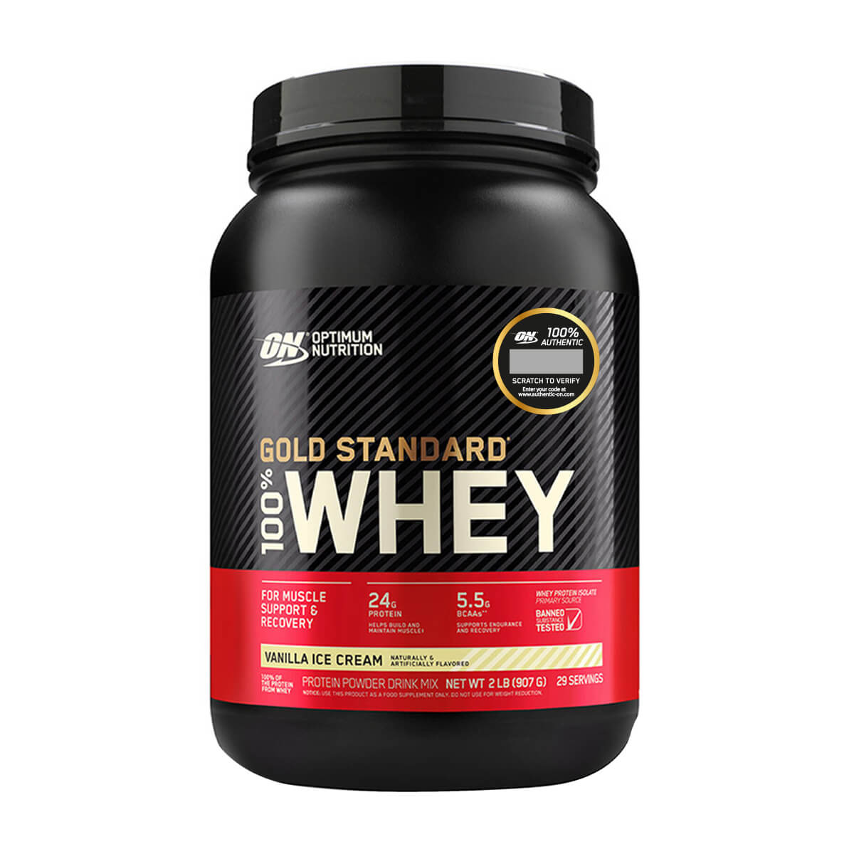 Gold Standard, Optimum Nutrition Whey Protein 2 Lb