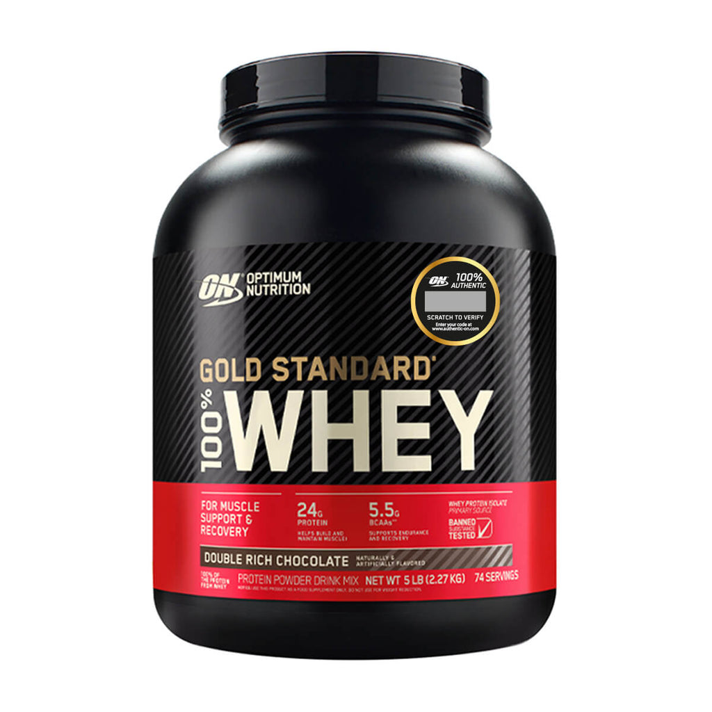 Gold Standard, Optimum Nutrition Whey Protein 5 Lb, Original