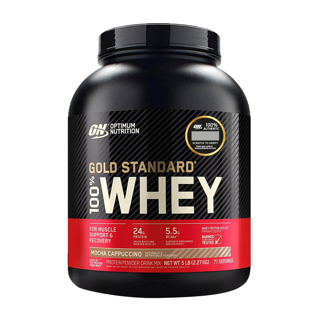 Gold Standard, Optimum Nutrition Whey Protein 5 Lb, Original