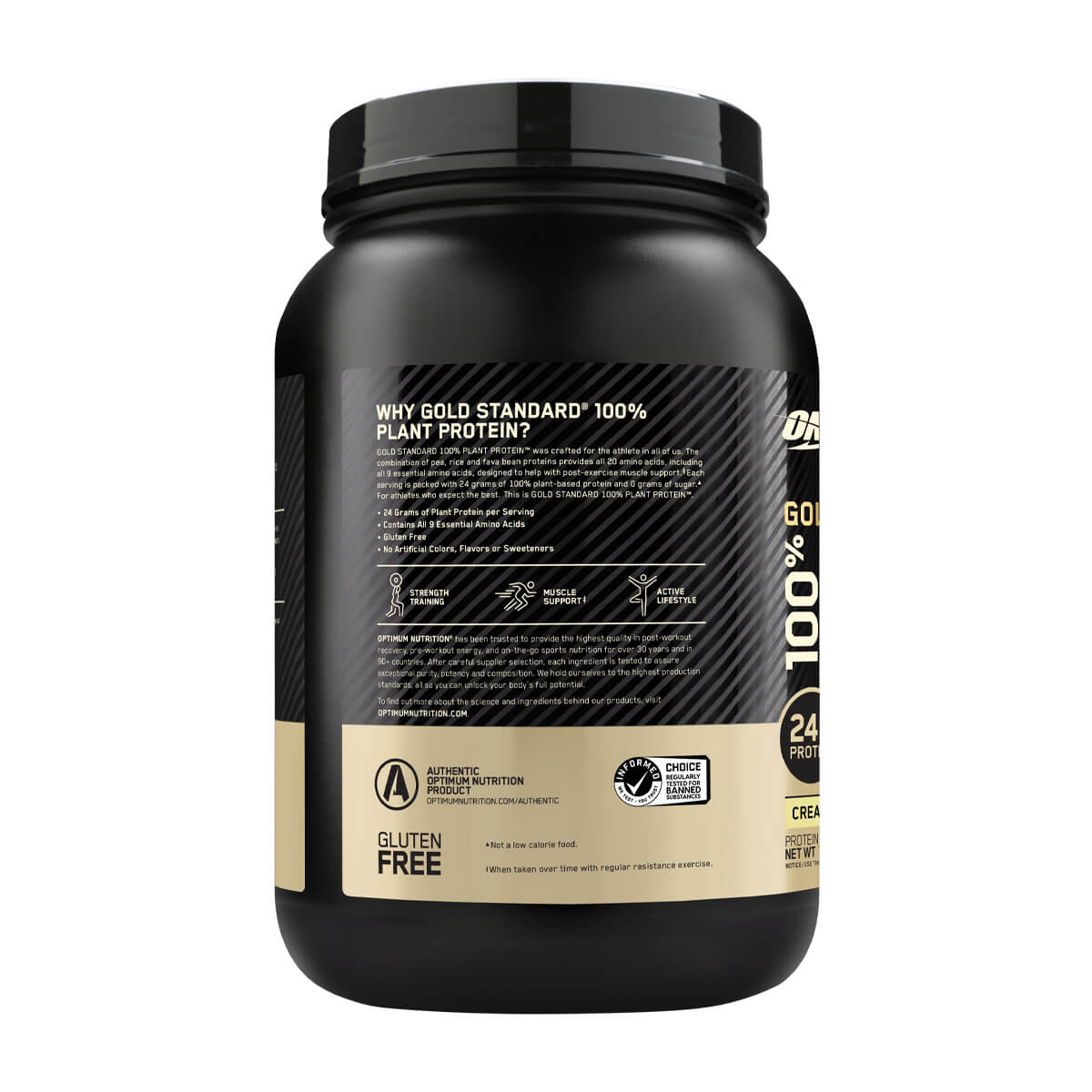 100% PLANT PROTEIN 1,63 LB VAINILLA, ON