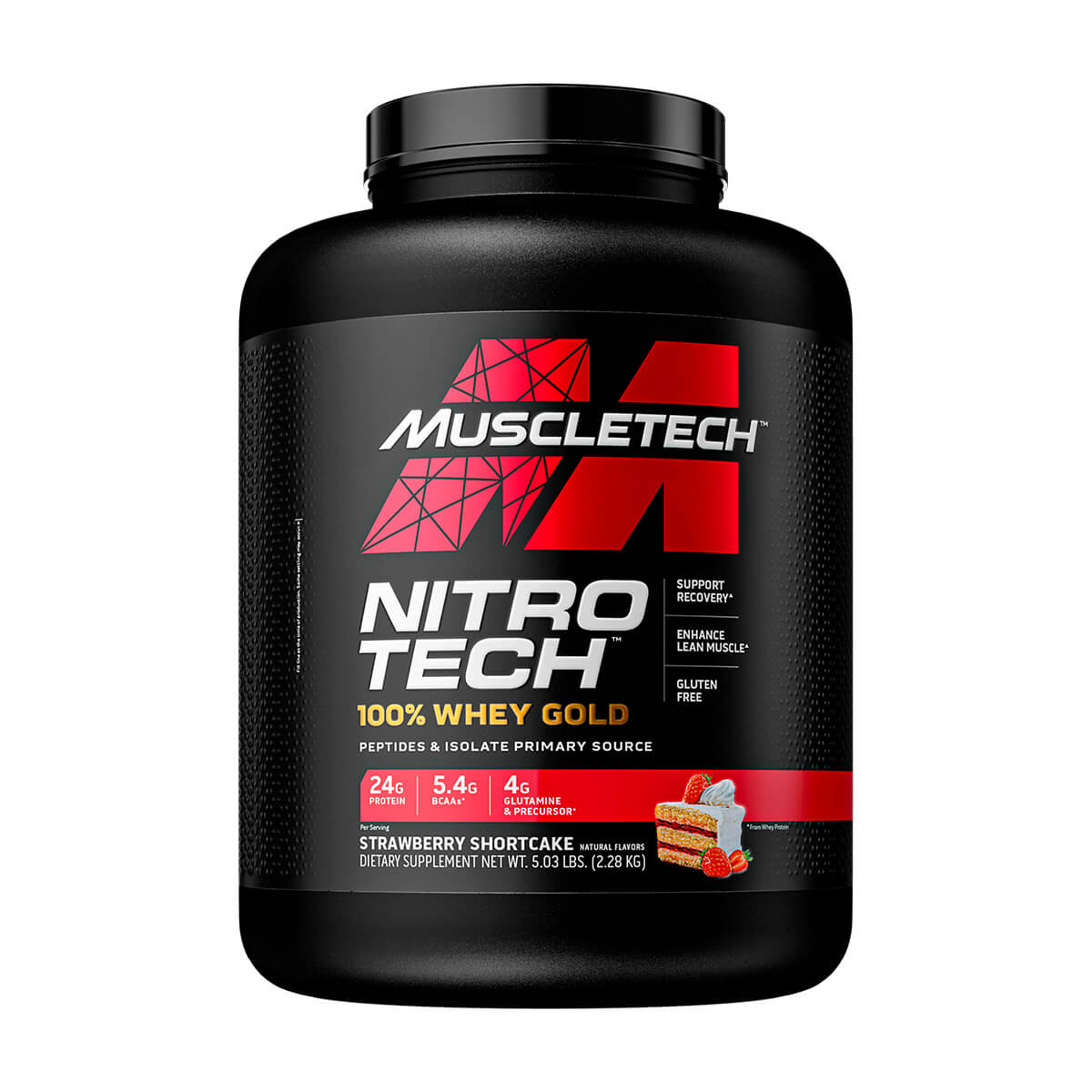 Nitro Tech Gold, Muscletech Whey Protein 5 Lb