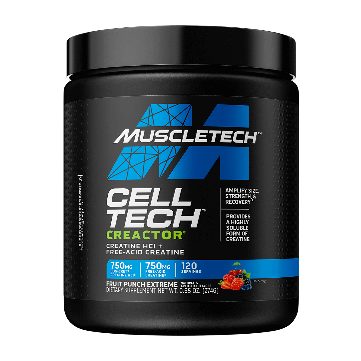 Creatina Muscletech Cell Tech Monohidratata 274gr