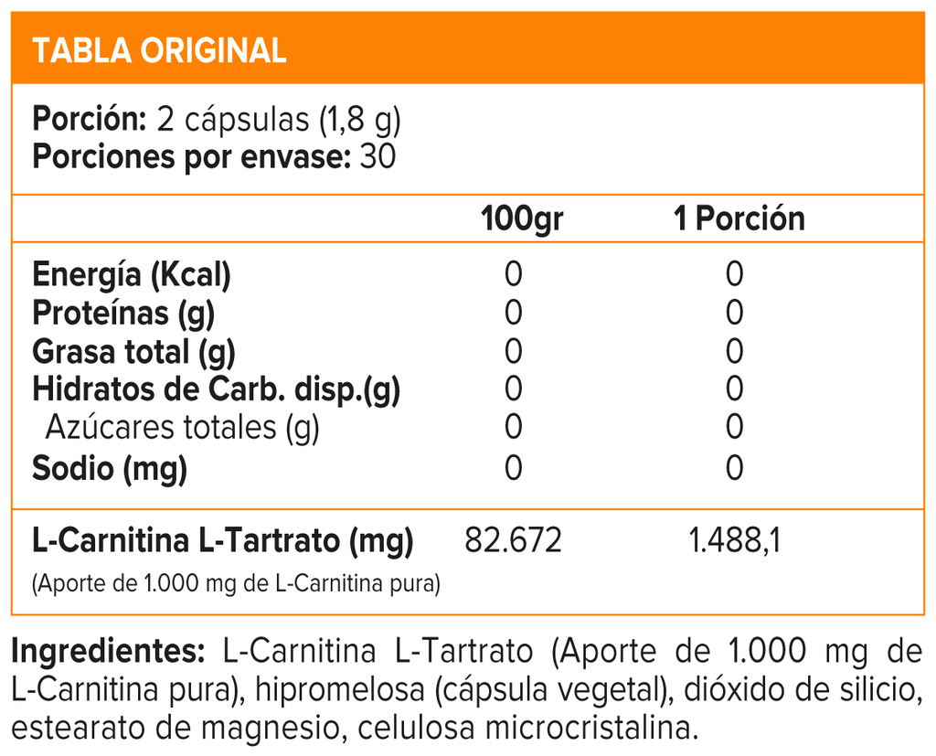 Lipo 6 Carnitine (60 caps)