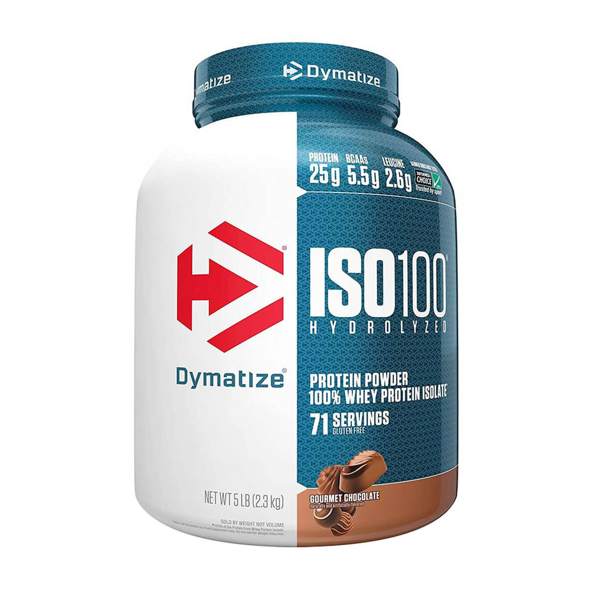 ISO 100, Dymatize Isolate Protein 5 Lb, Hidrolizada