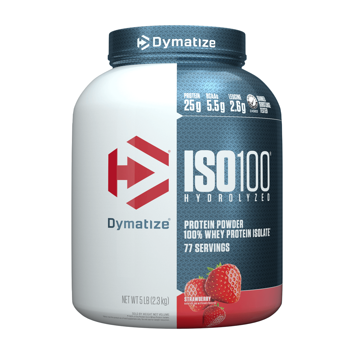 ISO 100, Dymatize Isolate Protein 5 Lb, Hidrolizada