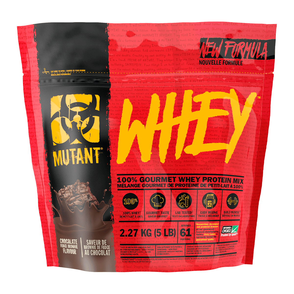 Whey, Mutant Whey Protein 5 Lb