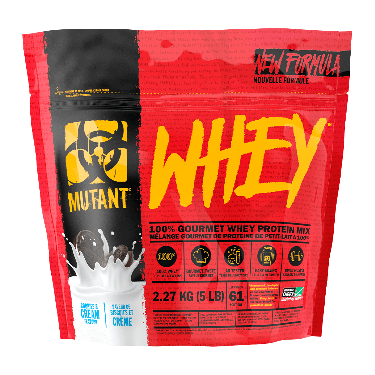 Whey, Mutant Whey Protein 5 Lb