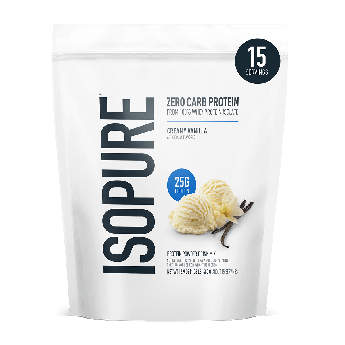 ISOPURE ZERO CARB PROTEIN 1 LB