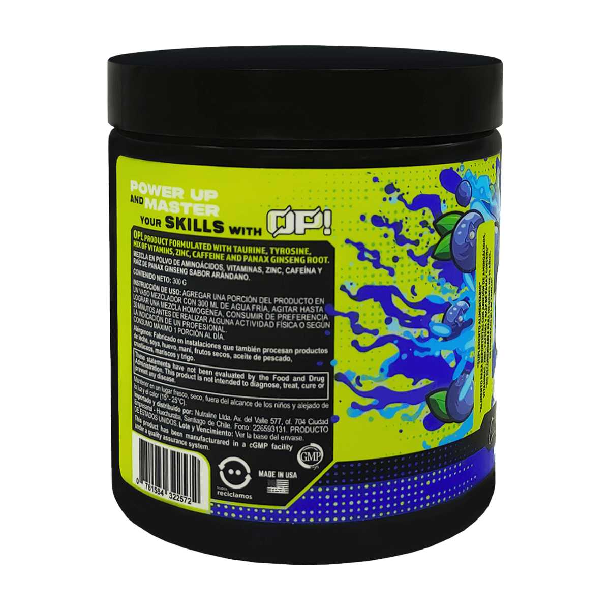 OP! BLUEBERRY POTION 300GR, MODLABS